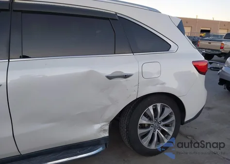 2014 Acura Mdx Technology Package z USA, uszkodzony, nr VIN 5FRYD4H49EB029784
